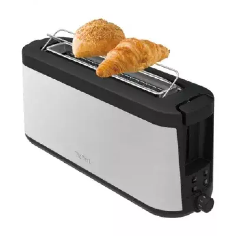 Tostapane Tefal TL4308 2 fette 1000 W nero acciaio inox