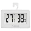 Stazione meteo digitale HAMA 00186363 – termometro e igrometro interni, umidità 20–95 %, bianca, batteria CR2025