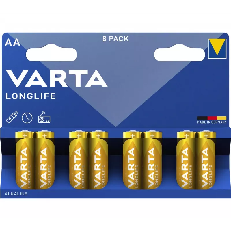 Batteria monouso Varta Longlife AA