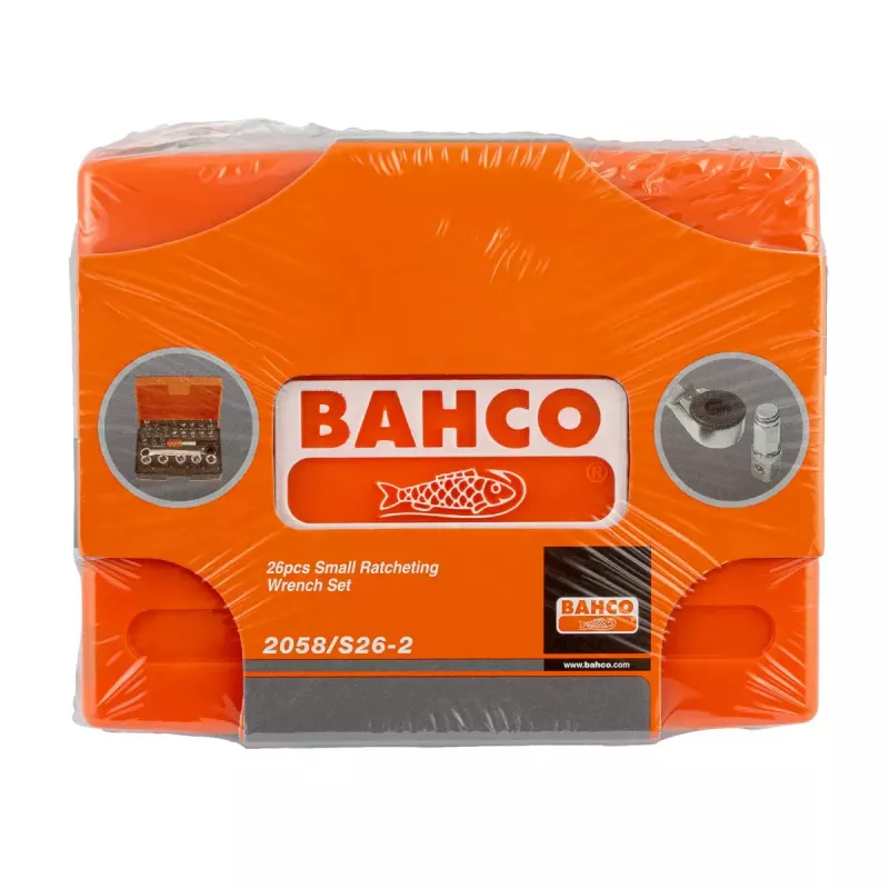 Set di chiavi a bussola Bahco 2058/S26-2 peso 270 g