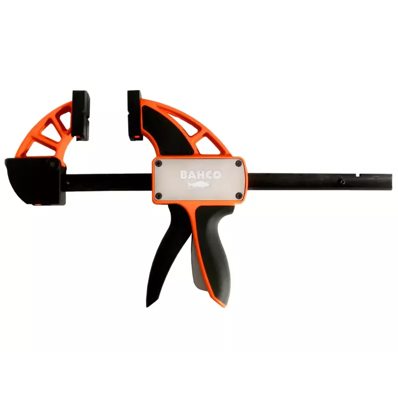 Morsetto a cricchetto Bahco QCB-300 30 cm nero arancione