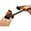 Morsetto a cricchetto Bahco QCB-300 30 cm nero arancione
