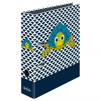 Raccoglitore ad anelli Herlitz maX.file A4 multicolore certificato FSC