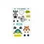 Adesivo decorativo Herlitz 50040278 multicolore motivo animali bambino/bambina