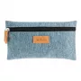 Astuccio morbido Herlitz GREENline poliestere grigio 210x15x123 mm