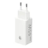 Hama 00139538 caricabatterie mobile per laptop, smartphone, tablet bianco AC ricarica rapida per interni