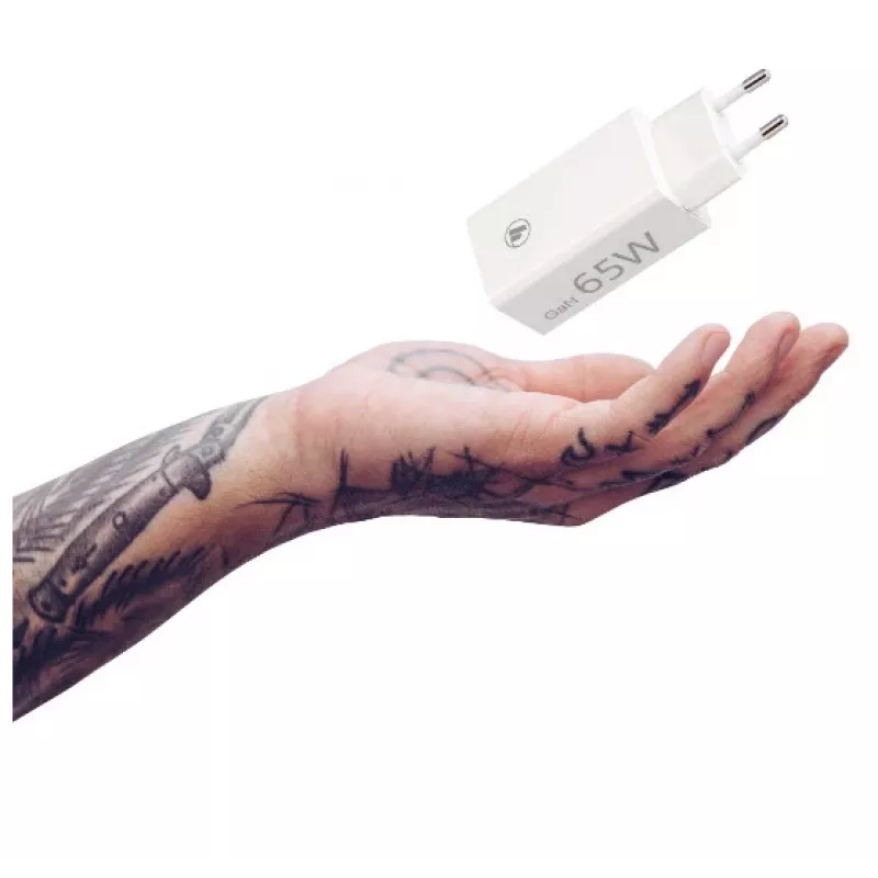 Hama 00139538 caricabatterie mobile per laptop, smartphone, tablet bianco AC ricarica rapida per interni