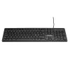 eSTUFF GLB211102 tastiera ufficio USB QWERTY nordico nero