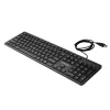 eSTUFF GLB211202 tastiera ufficio USB QWERTY US International nero