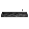 eSTUFF GLB211202 tastiera ufficio USB QWERTY US International nero