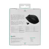 eSTUFF GLB214002 mouse ufficio per destrimani RF wireless + Bluetooth IR-LED 1800 DPI
