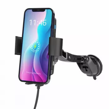 Supporto auto automatico per smartphone ACT AC9010 con ricarica wireless