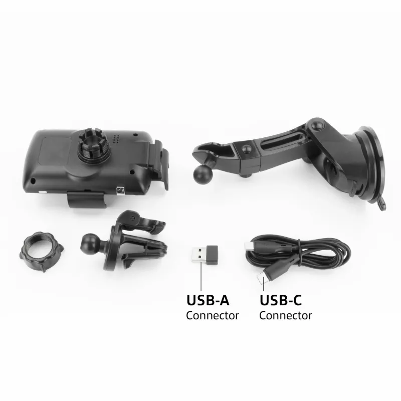 Supporto auto automatico per smartphone ACT AC9010 con ricarica wireless