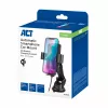 Supporto auto automatico per smartphone ACT AC9010 con ricarica wireless