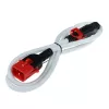 Cavo di alimentazione ACT C13 IEC Lock+ - C14 IEC Lock Dual Locking bianco 2 m, PC3609