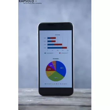 Vetro temperato KAPSOLO iPhone 14 Pro Max protezione 9H