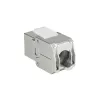 ACT Keystone femmina RJ45 CAT6A schermato senza attrezzi con coperchio parapolvere