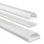 Hama 00220989 organizzatore cavi universale canalina portacavi bianco 1 pezzo