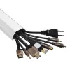 Hama 00220989 organizzatore cavi universale canalina portacavi bianco 1 pezzo
