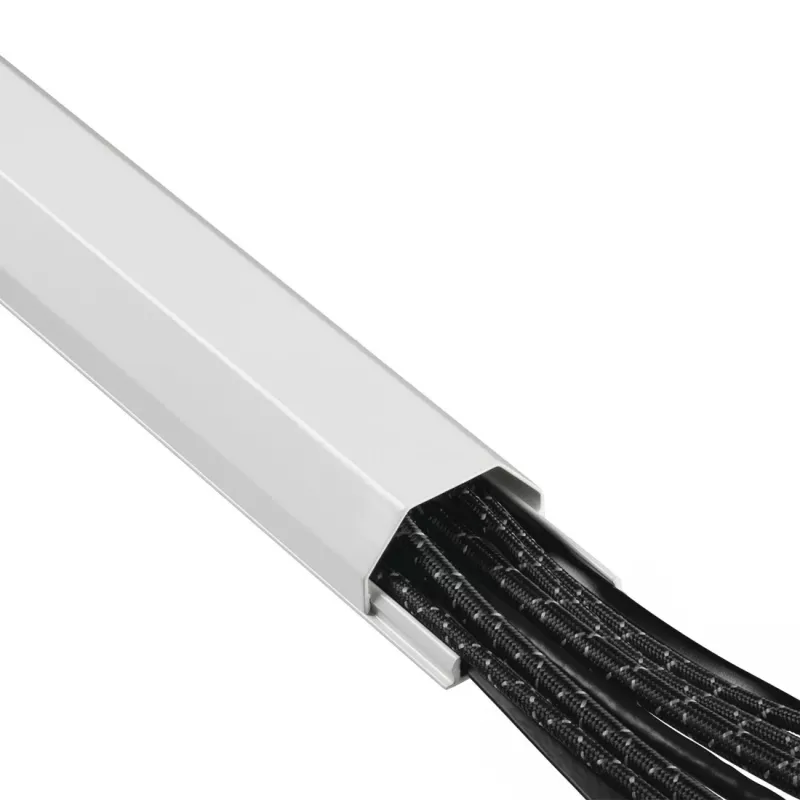 Hama 00220989 organizzatore cavi universale canalina portacavi bianco 1 pezzo