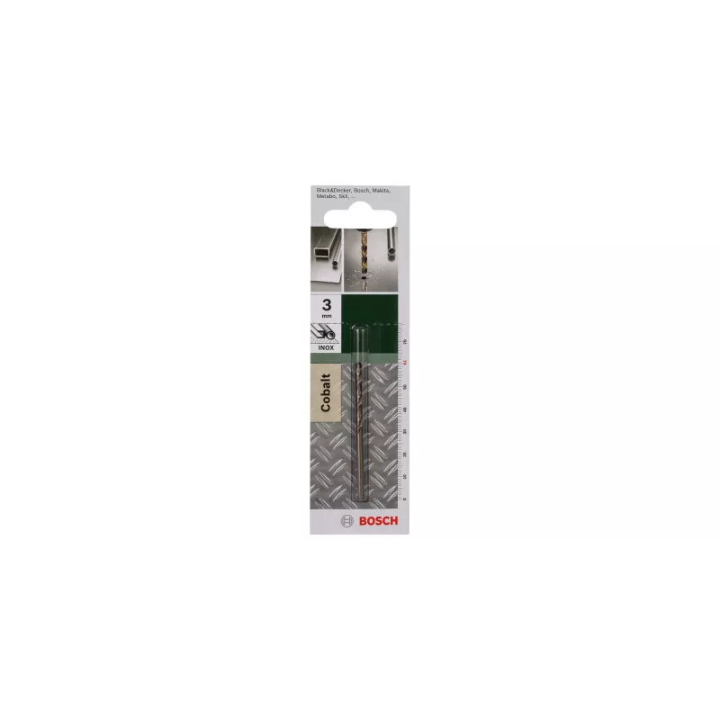 Punta trapano Bosch 2609255065 diametro 3 mm lunghezza 61 mm