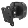 Hama 00220887 supporto per diffusori a parete metallo, plastica nero