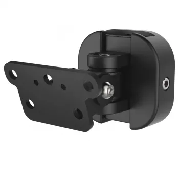Hama 00220887 supporto per diffusori a parete metallo, plastica nero