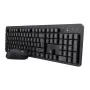 Trust TKM-360 tastiera mouse inclusi ufficio RF wireless QWERTZ tedesco nero
