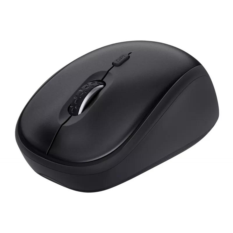 Trust TKM-360 tastiera mouse inclusi ufficio RF wireless QWERTZ tedesco nero