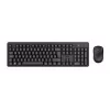 Trust TKM-360 tastiera mouse inclusi ufficio RF wireless QWERTZ tedesco nero