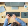 Trust TKM-360 tastiera mouse inclusi ufficio RF wireless QWERTZ tedesco nero