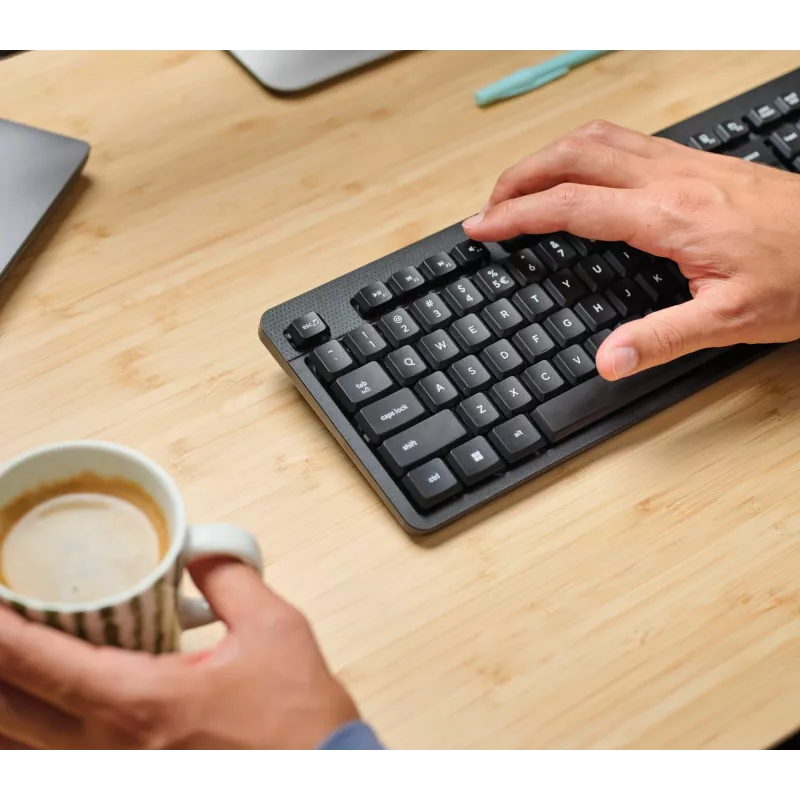 Trust TKM-360 tastiera mouse inclusi ufficio RF wireless QWERTZ tedesco nero