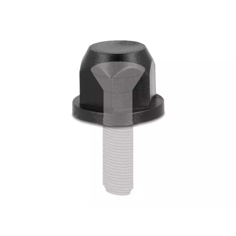 DeLOCK tappo di protezione filettatura M12 nero 2 pezzi nylon