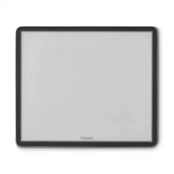 Hama 00126868 tappetino per mouse nero, trasparente