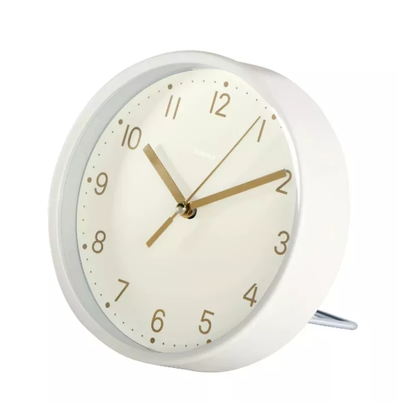 Hama 00185869 Orologio da parete/da tavolo analogico rotondo bianco