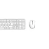 Hama WKM-550 00173066 set tastiera e mouse multi-device, wireless, RF + Bluetooth, QWERTZ tedesco, bianco