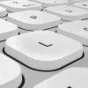 Hama WKM-550 00173066 set tastiera e mouse multi-device, wireless, RF + Bluetooth, QWERTZ tedesco, bianco