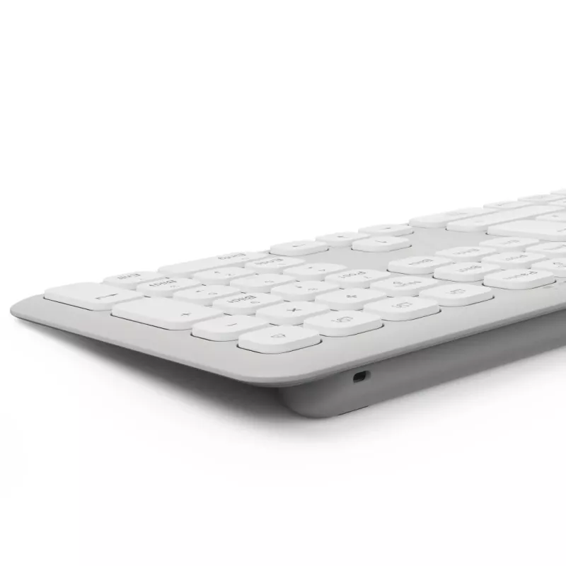 Hama WKM-550 00173066 set tastiera e mouse multi-device, wireless, RF + Bluetooth, QWERTZ tedesco, bianco