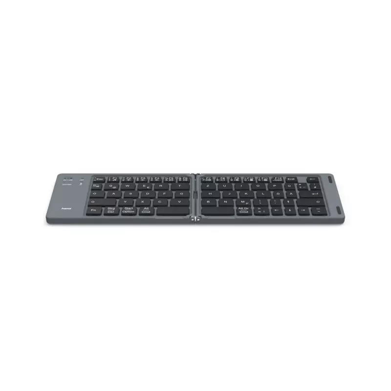 Hama Travel 450 QWERTZ tedesco Bluetooth nero, grigio scuro