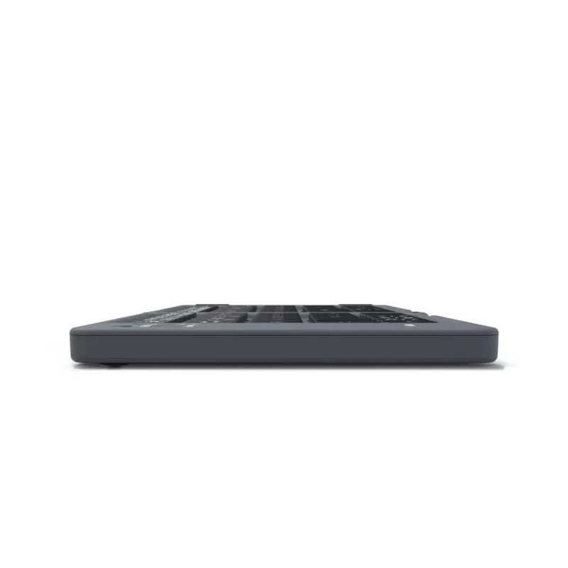 Hama Travel 450 QWERTZ tedesco Bluetooth nero, grigio scuro