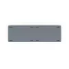 Hama Travel 450 QWERTZ tedesco Bluetooth nero, grigio scuro