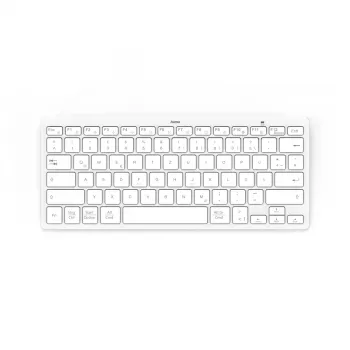 Hama Travel 400 QWERTZ tedesco Bluetooth grigio, bianco