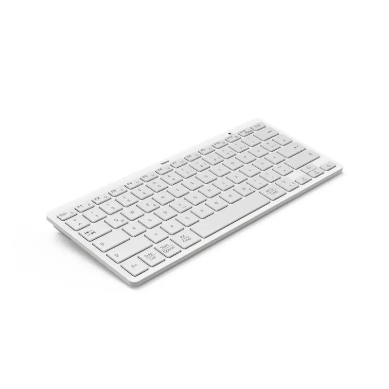 Hama Travel 400 QWERTZ tedesco Bluetooth grigio, bianco