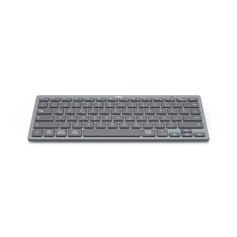 Hama Travel 400 QWERTZ tedesco Bluetooth nero, grigio scuro