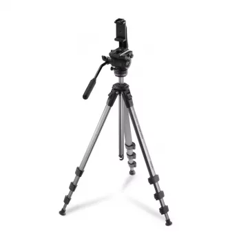 Hama 00004668 Treppiede per smartphone/fotocamera digitale 3 gambe antracite, grigio
