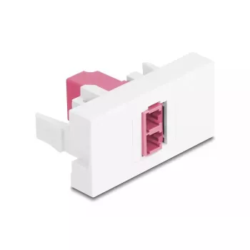 Adattatore in fibra ottica DeLOCK 90846 LC multi-mode 1 pz. viola bianco