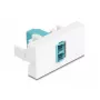Adattatore in fibra ottica DeLOCK 90845 LC multimode 1 pz. color acqua bianco