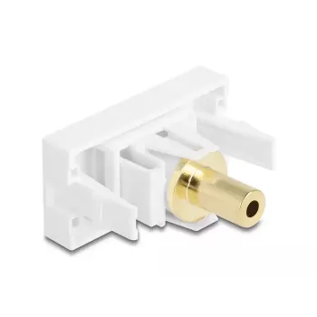 Presa DeLOCK 90843 2 x 3,5 mm connettore per cavo bianco