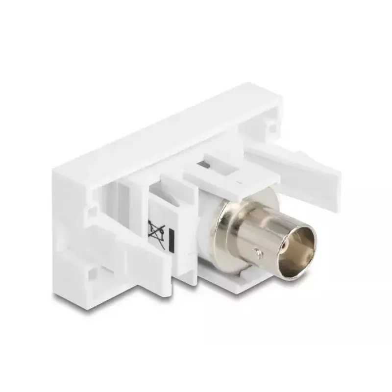 DeLOCK modulo Keystone 90855 BNC BNC bianco 22,5 mm 45 mm 33 mm