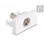 DeLOCK modulo Keystone 90855 BNC BNC bianco 22,5 mm 45 mm 33 mm